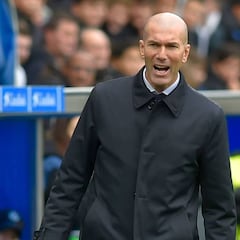 Zidane planifica el asalto a Mestalla y el Camp Nou