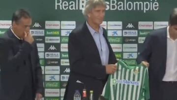 El incómodo momento en la presentación de Pellegrini