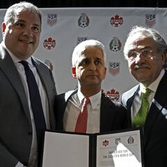 México, Estados Unidos y Canadá presentan candidatura para el Mundial 2026