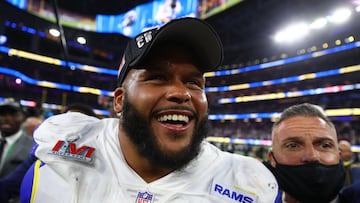 The Rams&#039; defensive tackle Aaron Donald has given two conditions for his return to the newly crowned Super Bowl Champions. Can you guess what they are?