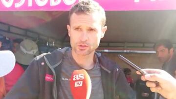 Xabier Artetxe hablando de Egan Bernal