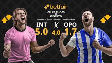 Inter Miami CF vs. FC Oporto: horario, dónde ver, pronósticos y clasificación