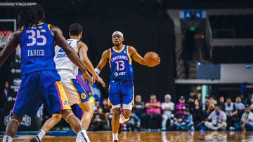 Mason Jones y Kenneth Faried, dos de los jugadores más destacados de Capitanes CDMX en la G League 2022-2023.