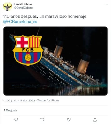 La derrota del Barcelona, protagonista de los memes europeos