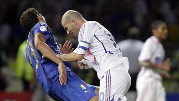 Materazzi reconoce que dijo estupideces a Zidane