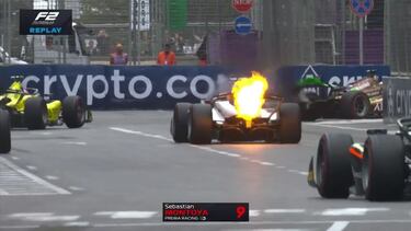 Así quedó Sebastián Montoya en la clasificación del GP de Fórmula 2: en esta posición saldrá en la carrera