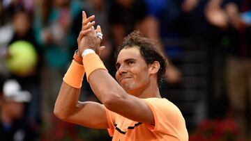 Nadal, feliz y en cuartos.