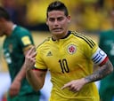 Colombia sufre para ganar a Bolivia con gol de James