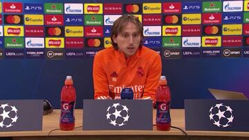 Modric: "Cuando eres el mejor equipo del mundo es normal que haya quejas..."