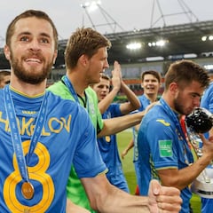 Oleg Khakhlov, campeón mundial Sub-20 con Ucrania, juega en el San Ignacio cedido por el Alavés