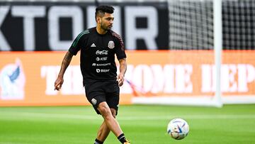 Jesus Manuel Corona during the Training session of the Mexican National Team (Mexican Team) prior to the Friendly match in preparation for the FIFA World Cup Qatar 2022 against the Uruguay National Team, at State Farm Stadium, on June 01, 2022.
<br><br>
Jesus Manuel Corona durante el Entrenamiento de la Seleccion Nacional de Mexico (Seleccion Mexicana) previo al partido Amistoso de preparacion rumbo a la Copa Mundial de la FIFA Catar 2022 contra la Seleccion de Uruguay, en el Estadio State Farm, el 01 de Junio de 2022.