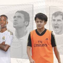 Otros jóvenes que ilusionaron al Madrid como Vinicius, Kubo...