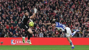 01/02/26 PARTIDO PRIMERA DIVISION JORNADA 22
ATHLETIC BILBAO - REAL SOCIEDAD
UNAI SIMON GONCALO GUEDES