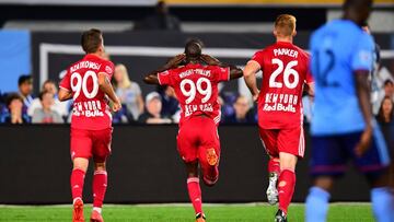 El letal atacante de los New York Red Bulls tuvo la oportunidad de marcar este miércoles en el derbi ante New York City FC en el Yankee Stadium.