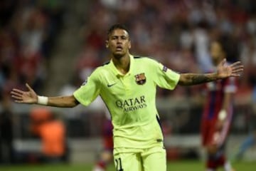 2. Neymar es el segundo del ranking. 36.5 millones de euros al año recibe en Barcelona.