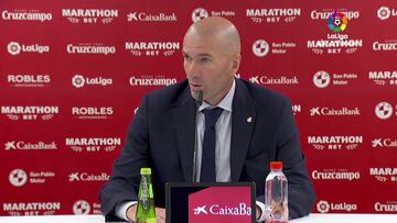 Zidane: "Todos se han ayudado en el campo al final"