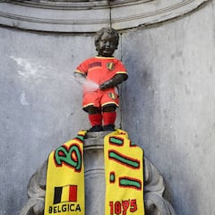 El Manneken Pis se vestirá de atlético el próximo sábado