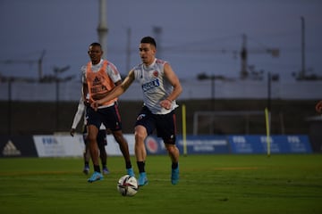 Con 10 jugadores inició la concentración de la Selección Colombia en Barranquilla con miras a los juegos ante Perú y Argentina.