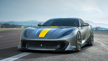 Ferrari 812 Competizione: sus 830 hp lo convierten en el Ferrari más potente de la historia