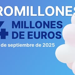 Euromillones: comprobar los resultados del sorteo de hoy, viernes 5 de septiembre