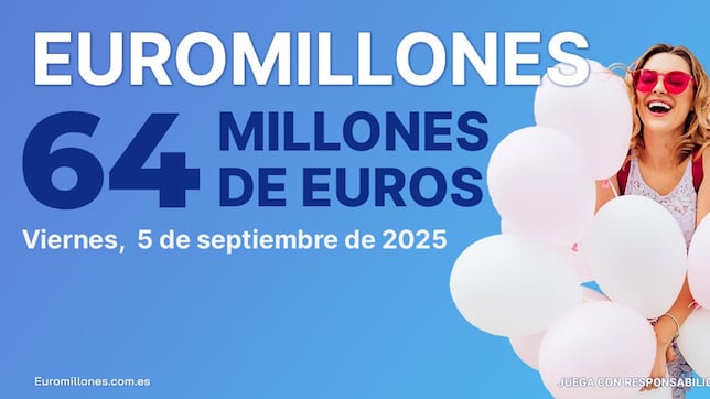 Un español se lleva 64 millones de euros en el Euromillones