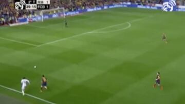 El icónico gol de Bale al Barça en la final de Copa en Mestalla