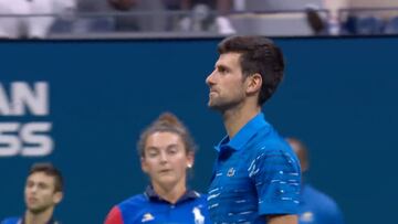 El momento en el que Djokovic dijo "hasta aquí" y por el que le lanzaron una horda de abucheos