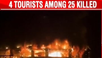 Dozens killed in nightclub fire in the popular tourist enclave of Goa, India