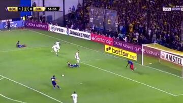 El Toto volvió a marcar con una cómoda definición en el área e hizo valer la superioridad de Boca en la segunda mitad. Villa arrolló con su velocidad.
