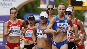 Los 35 km del Mundial de Oreg¨®n.