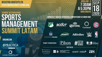 Programa e invitados del Sports Management Summit Latam