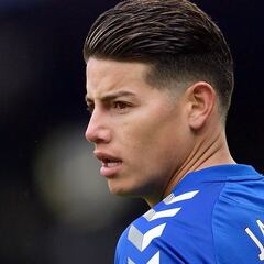 Everton, asombrado por la venta de camisetas de James en Colombia