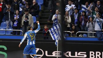Yeremay marcó su último gol con el Depor el 8 de febrero al Albacete.
