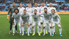 Real Madrid players ratings vs Alavés