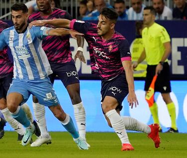 Fue el artífice del gol sportinguista en Málaga. El lateral robó la pelota y su llegada a línea de fondo, con pase atrás incluido, acabó en el remate de Cristo.
 