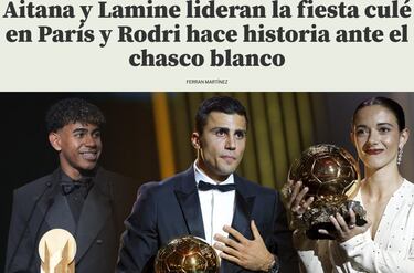 The worldwide reaction to Rodri’s Ballon d’Or as Vini Jr misses out