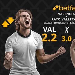 Valencia CF vs. Rayo Vallecano: horario, TV, pronósticos, estadísticas y clasificación