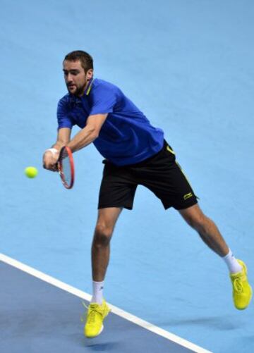 Stanislas Wawrinka venció a Marin Cilic en parciales de 6-3, 4-6, 6-3. El encuentro cerró el Grupo A del Masters de Londres. 