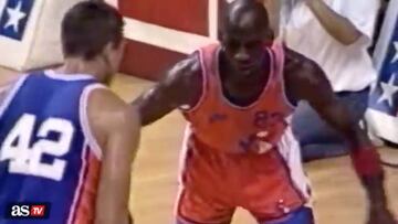 El recital de Jordan cuando jugó en España: miren la reacción del público y sabrán el clínic que dio