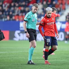 Osasuna, con bajas importantes