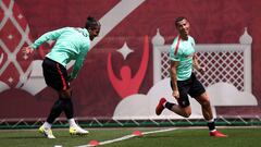 Cristiano con Portugal.