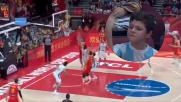 El gesto viral de un niño argentino cuando Llull decidió ponerse la capa de superhéroe