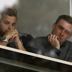 Del nervio a la alegría: así vivió Guede el duelo desde una caseta