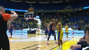 El error de Mirotic que acabó en técnica y por el que perdió el Barça