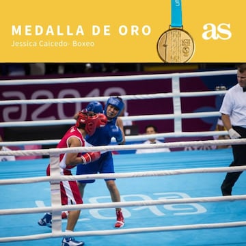 Jessica Caicedo enfrentó a la estadounidense Naomi Graham. La colombiana fue más fuerte que su rival, supo llevar el combate con inteligencia, ganó los dos primeros asaltos y perdió el tercero y el juez levantó sus brazos al final para darle la victoria.