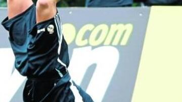 <b>PURO MÚSCULO. </b>Cristiano se exhibió ante los compañeros.