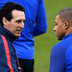 Emery: "Mbappé quería irse al Madrid o al Barcelona"