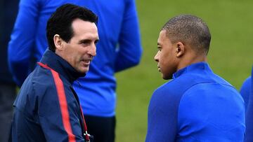 Emery: "Mbapp¨¦ quer¨ªa irse al Madrid o al Barcelona"