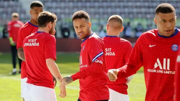 Neymar y Mbapp&eacute;.