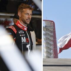 Así sufrió Button en su debut en la Nascar: “Pensé que me desmayaba”